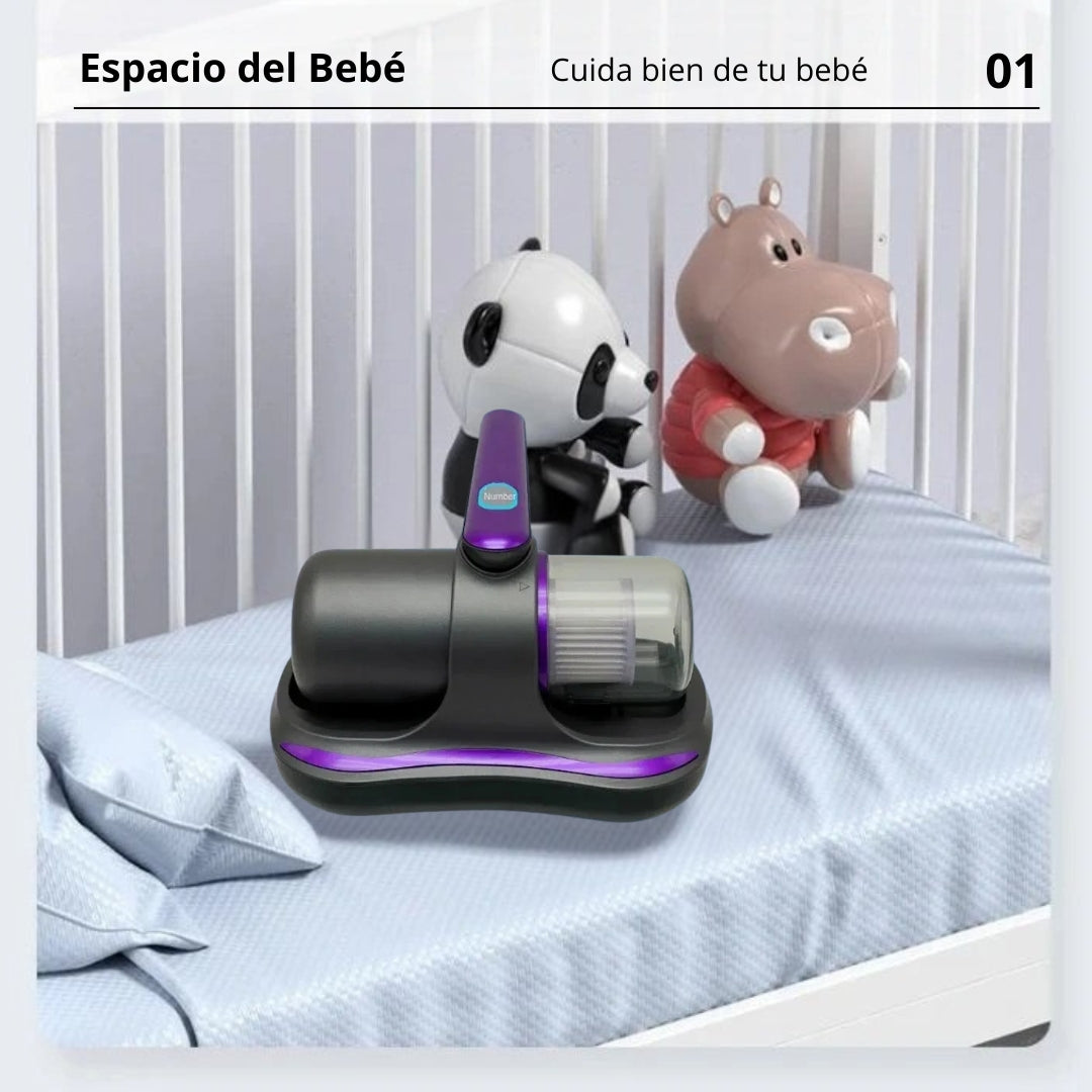 Eliminador de Ácaros Portátil Con Tecnología Ultravioleta e Ultrasónica