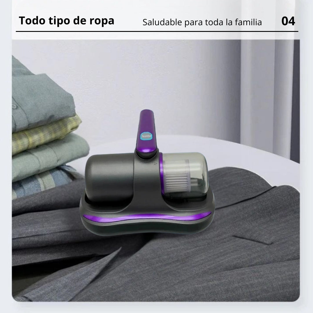 Eliminador de Ácaros Portátil Con Tecnología Ultravioleta e Ultrasónica