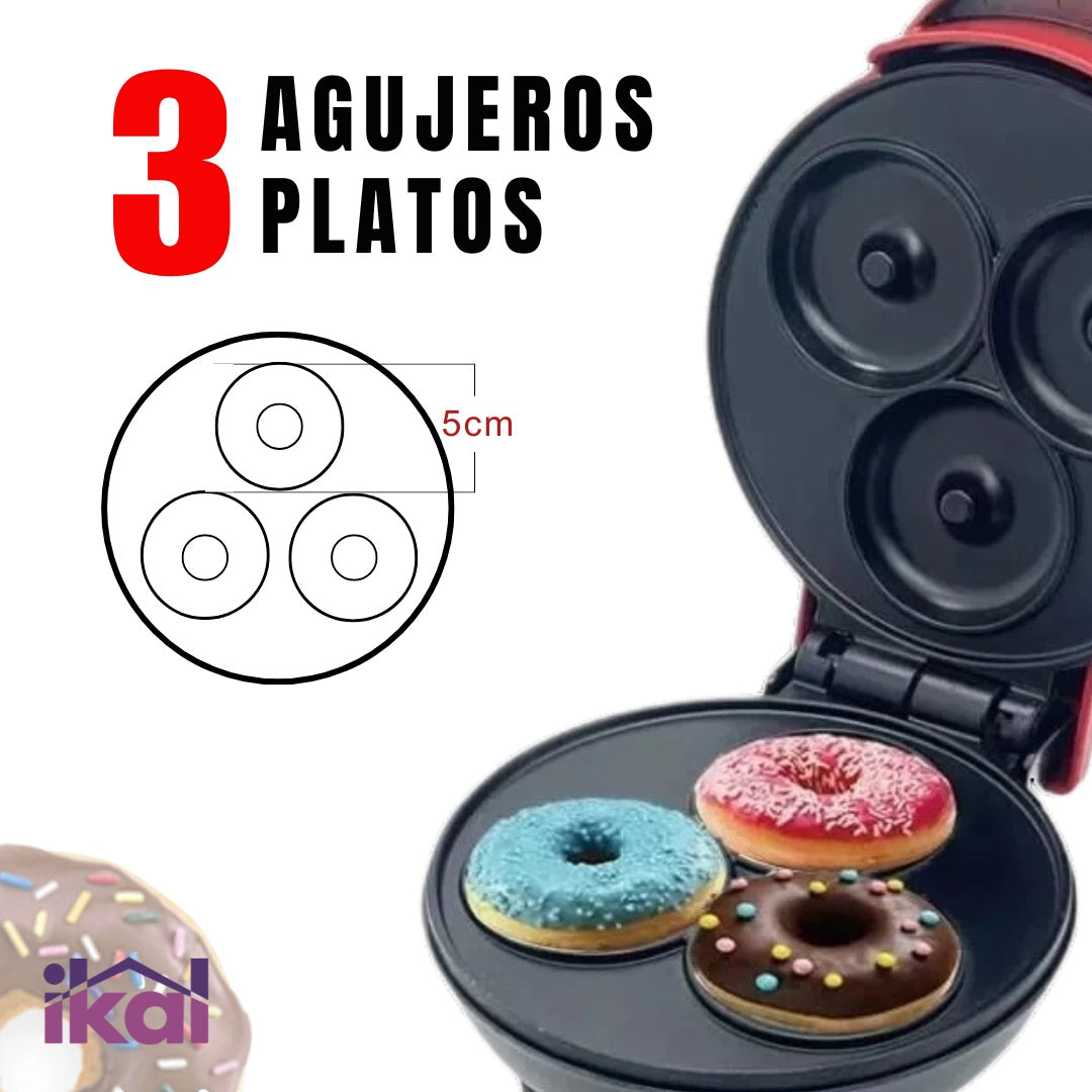 Máquina Eléctrica Portátil Para Hacer Donas - DonaMaker + Regalo E-book Donas