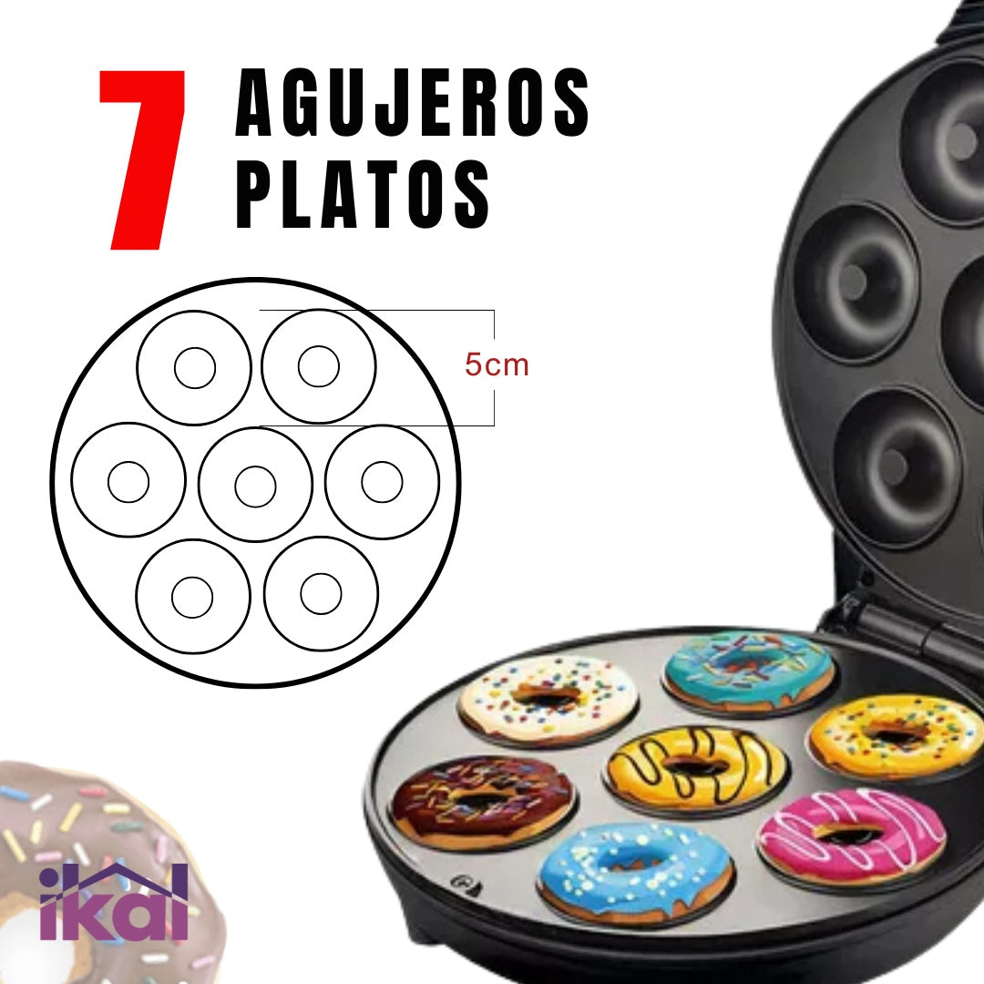 Máquina Eléctrica Portátil Para Hacer Donas - DonaMaker + Regalo E-book Donas