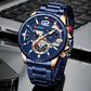 🕰️ Reloj Curren Vegas - A prueba de agua y pulsera en acero inoxidable 🕰️