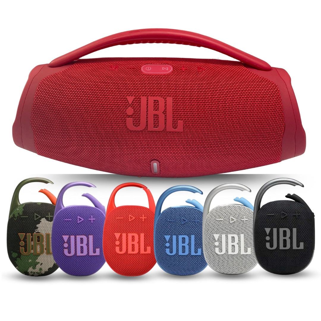 Parlante Boombox 3 y Regalo Clip 5 - Potencia al maximo