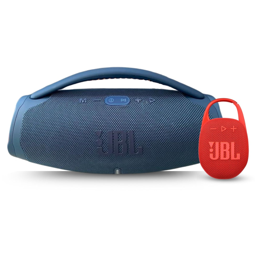 Parlante Boombox 3 y Regalo Clip 5 - Potencia al maximo