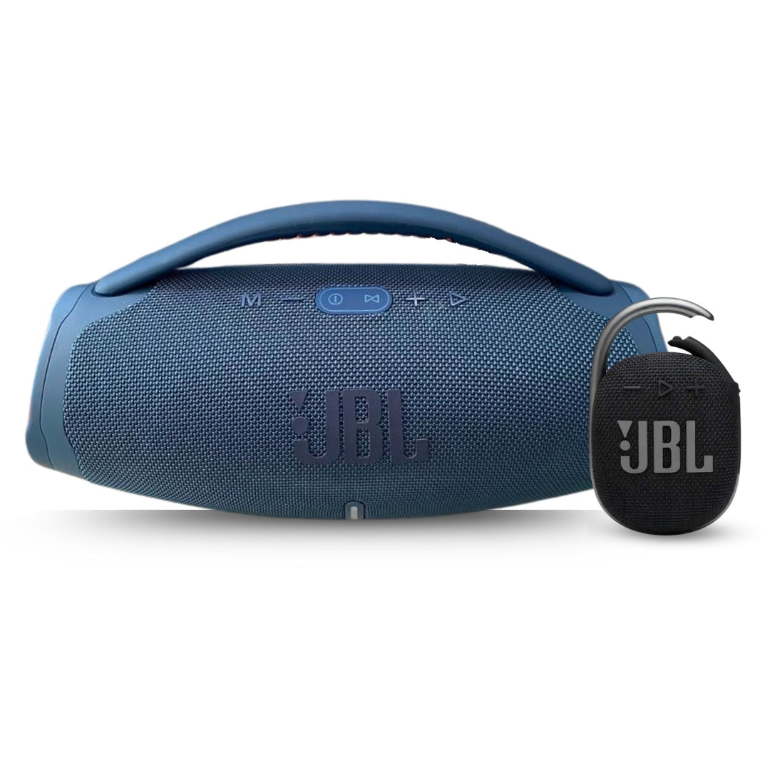 Parlante Boombox 3 y Regalo Clip 5 - Potencia al maximo