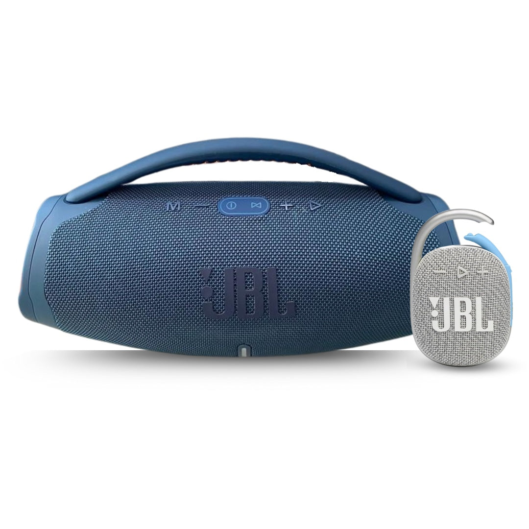Parlante Boombox 3 y Regalo Clip 5 - Potencia al maximo