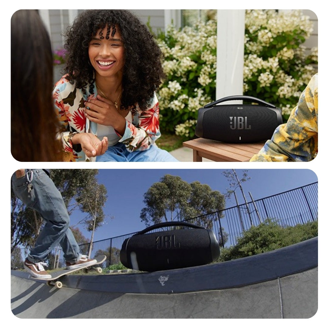 Parlante Boombox 3 y Regalo Clip 5 - Potencia al maximo