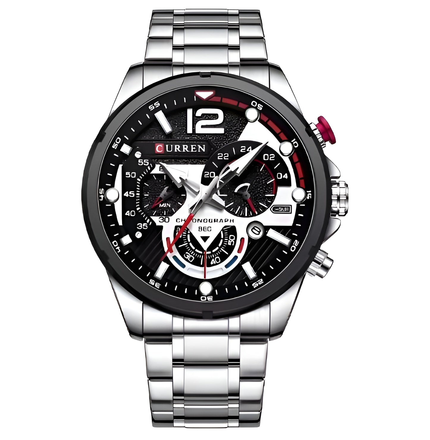 🕰️ Reloj Curren Vegas - A prueba de agua y pulsera en acero inoxidable 🕰️